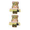 thumbnail image 4 of IFANLANDOR Home Use 2Pcs Iron Chair Legs Folding Hinge with Right Angle Support Function, 4 of 8