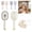 Off-White, variant on Electric Steam Brush for Hair, Rechargeable Steam Hair Straightener Mist Hair Brush, Reduce Frizz, Nourishes Hairs, Anti-Static, Hair Brush With Water Spray,