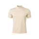 thumbnail image 5 of Blusa y camisa de manga corta con cuello alto para hombre, color liso, informal, a la moda, de manga corta, con cuello alto, capa base, blusa de poliéster para hombre, 5 of 9