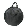 thumbnail image 3 of Bolsa para almohadilla de tambor Dumb de 12 pulgadas multifuncional con asas de transporte, con cremallera resistente al agua bolsa de transporte Yuyangstore bolsas de almacenamiento de tambores mudos, 3 of 8