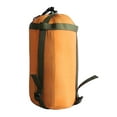 thumbnail image 3 of de material de compresión para montañismo, soporte de almacenamiento ligero para de dormir con cierre de cordón, portátil naranja, 3 of 7