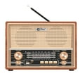 thumbnail image 1 of MotorGenic Vintage Retro Bluetooth Speaker with AM/FM Radio | Decorative Multi-Mode Sound System, 1 of 8