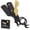 Black Gold, variant on G4 Vision Universal Replaceable Half Blade Straight Razor with 100 Blades, Professional Single Ring Barber Single Edge Shave Razor