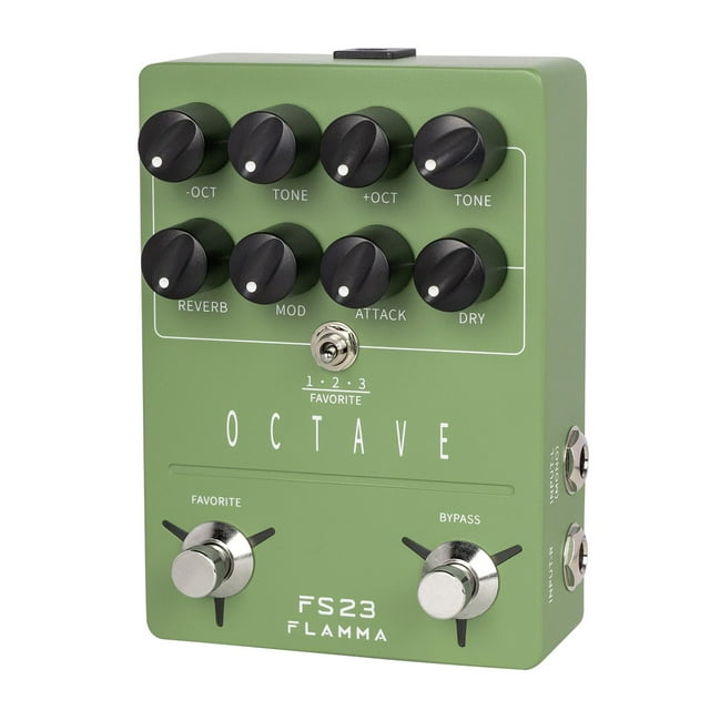 Pedal de guitarra FLAMMA FS23 Pitch Shifter con modulación