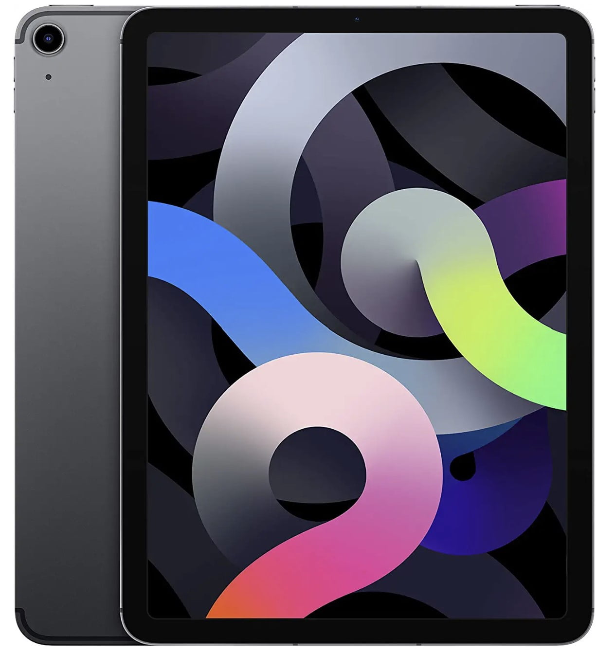 Apple iPad Air 10.9" (4th Generation),MYJ32LL/A, Tablets (computer)Touchscreen ,Tablets (computer) 256GB Wi-Fi + Cellular - Space Gray