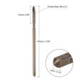 thumbnail image 2 of Unique Bargains M4 x 0.7 Cobalt High Speed Steel Machine Spiral Point Thread Tap Titanium Plated, 2 of 6