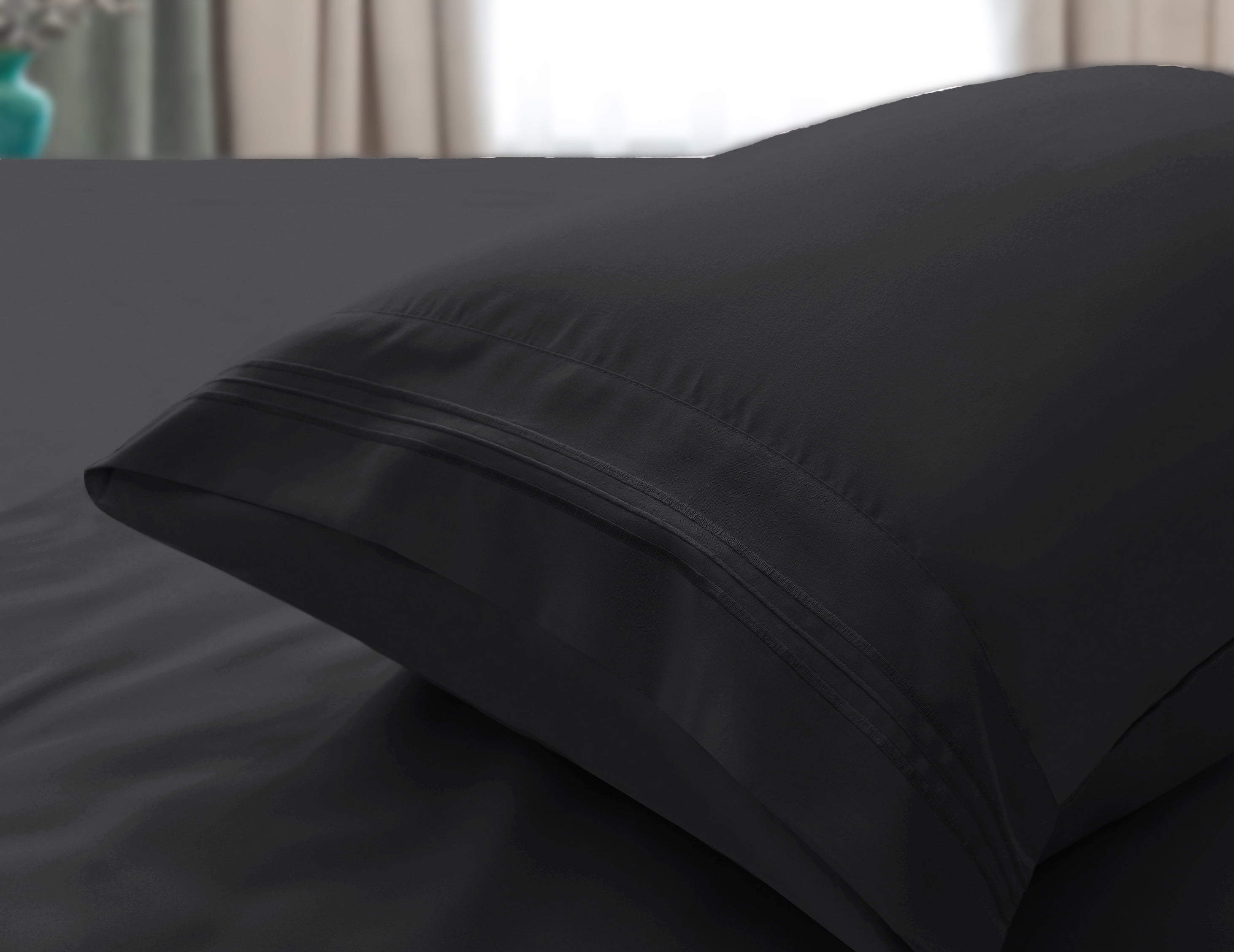 Comfylife Bamboo Pillowcase Set, Softer Than Cotton, Moisture Wicking