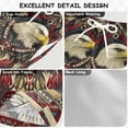 thumbnail image 2 of FORMRS Boys Swim Trunks Quick Dry Mesh Liner Boardshorts Sizes XS-XL, Red Abstract Eagle, 2 of 7