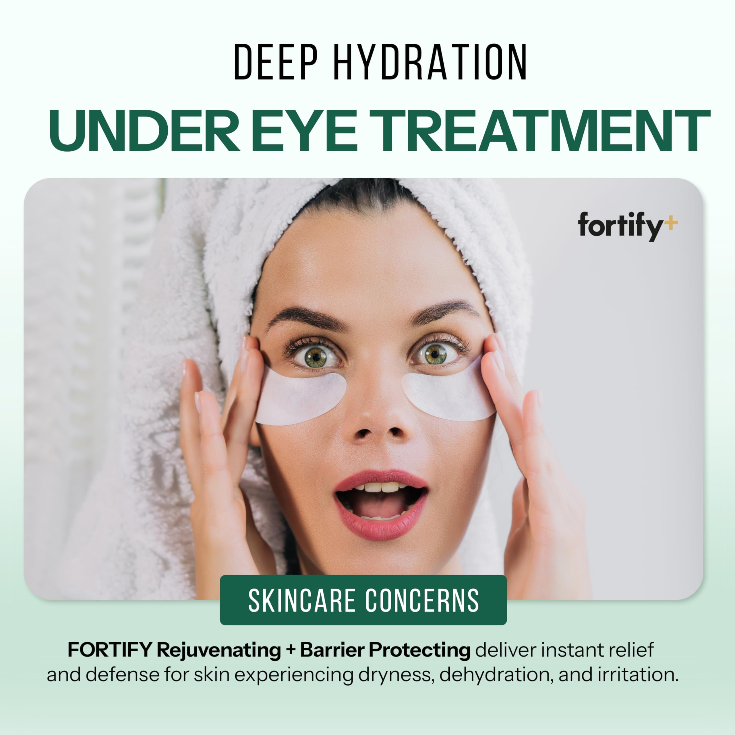 Fortify Skincare Under Eye Patches with Caffeine Collagen3