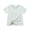 Khaki, variant on Lumtrix Boys Short Sleeve T-Shirts Oversize Crew Neck Top for Chlid Trendy Solid Color Cotton Clothes for Girl Khaki 120