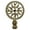 Polished Brass - Pack of 1, variant on Royal Designs, Inc. Bird Filigree Design Crystal Embelishments Finial for Lamp Shade, F-5070PB-1, Polished Brass, Single