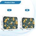 thumbnail image 4 of FORMRS 13-13.3 inch Laptop Sleeve Case Soft Carrying Quilted Computer Bag Cover, Blue Lemons, 4 of 7