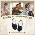 thumbnail image 7 of Lsque 2025 Happy New Year 2 Pattern Womens Comfort Cotton on Scuff With Memory Foam and Anti-skid Sole Slipper-42/43, 7 of 7