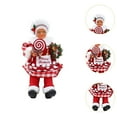 thumbnail image 6 of HILABEE Christmas Chef Ms Claus Figurine Chef Statue Centerpiece Collectible Xmas Gift Christmas Decoration for Home Fireplace Party A, 6 of 8