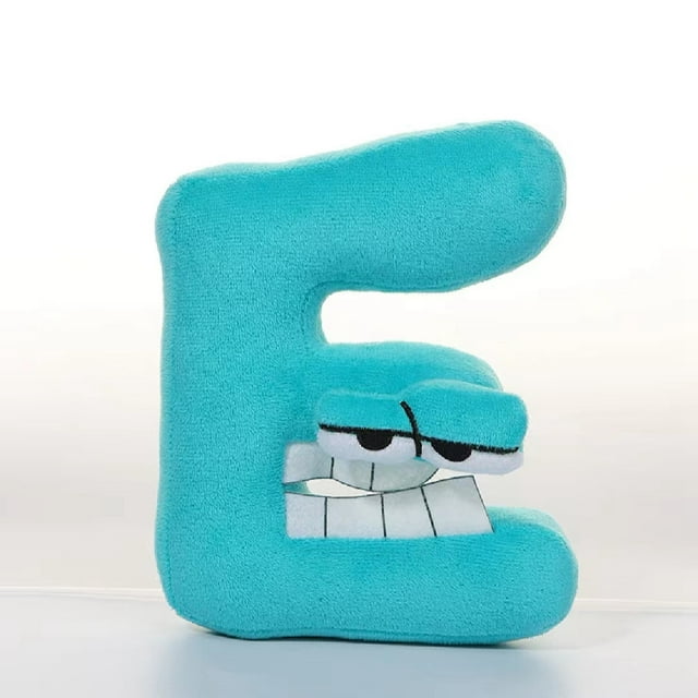 Alphabet Plush Doll Letters E20Cm