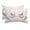 Multicolor, variant on Blue Pink Outdoor Pillows for Chaise Lounge Chair Waterproof Lumbar Pillows with Insert&Adjustable Elastic Strap Beach Headrest Pillow Cute Hobbyhorse Train Cloud Plaid Pillow for Patio Pool 11"x16"