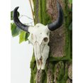 thumbnail image 4 of Adorno Cabeza Calavera Vaca Longhorn Ygjytge Estatua Animal 3D Pared, 4 of 9