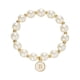 thumbnail image 1 of Imitación de perlas 26 alfabeto etiqueta pulsera de moda y versátil pulsera de cuentas de cordón elástico para las mujeres pulsera de cuentas para los seres queridos y (A F), 1 of 4