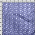 thumbnail image 4 of oneOone Cotton Cambric Violet Fabric Floral Craft Projects Decor Fabric Printed By The Yard 56 Inch Wide, 4 of 5