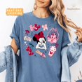 thumbnail image 6 of Minnie Valentine Shirt Comfort Colors Cute Minnie Mouse Love Graphic Tee Pink Red Disney Style Valentine Day Outfit Girlfriend Gift, 6 of 6
