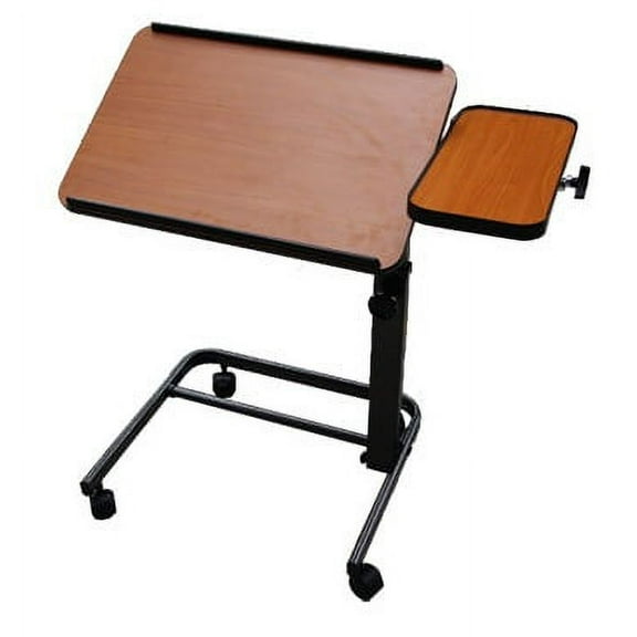 Platinum Health Acrobat Professional Overbed / Laptop Table with Side Table, Tilts & Height Adjustable