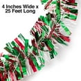 thumbnail image 4 of Birdeem Outdoor Christmas Decorations, Christmas Ribbon Decorative Wool Strip Hangable for Decorating the Tree Indoor and Outdoor Decorations 4 Metre Christmas Tree Party Wall Contexts Decoration, 4 of 6