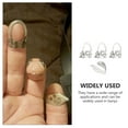 thumbnail image 2 of MasteelfCA 1Set Banjo Finger Picks Creative Guitar Picks Music Instrument Practice Prop, 2 of 9