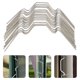thumbnail image 5 of 50 Uds. Abrazaderas para acristalamiento de invernadero, abrazaderas de alambre W, Clips W de acero inoxidable para fijación, 5 of 5