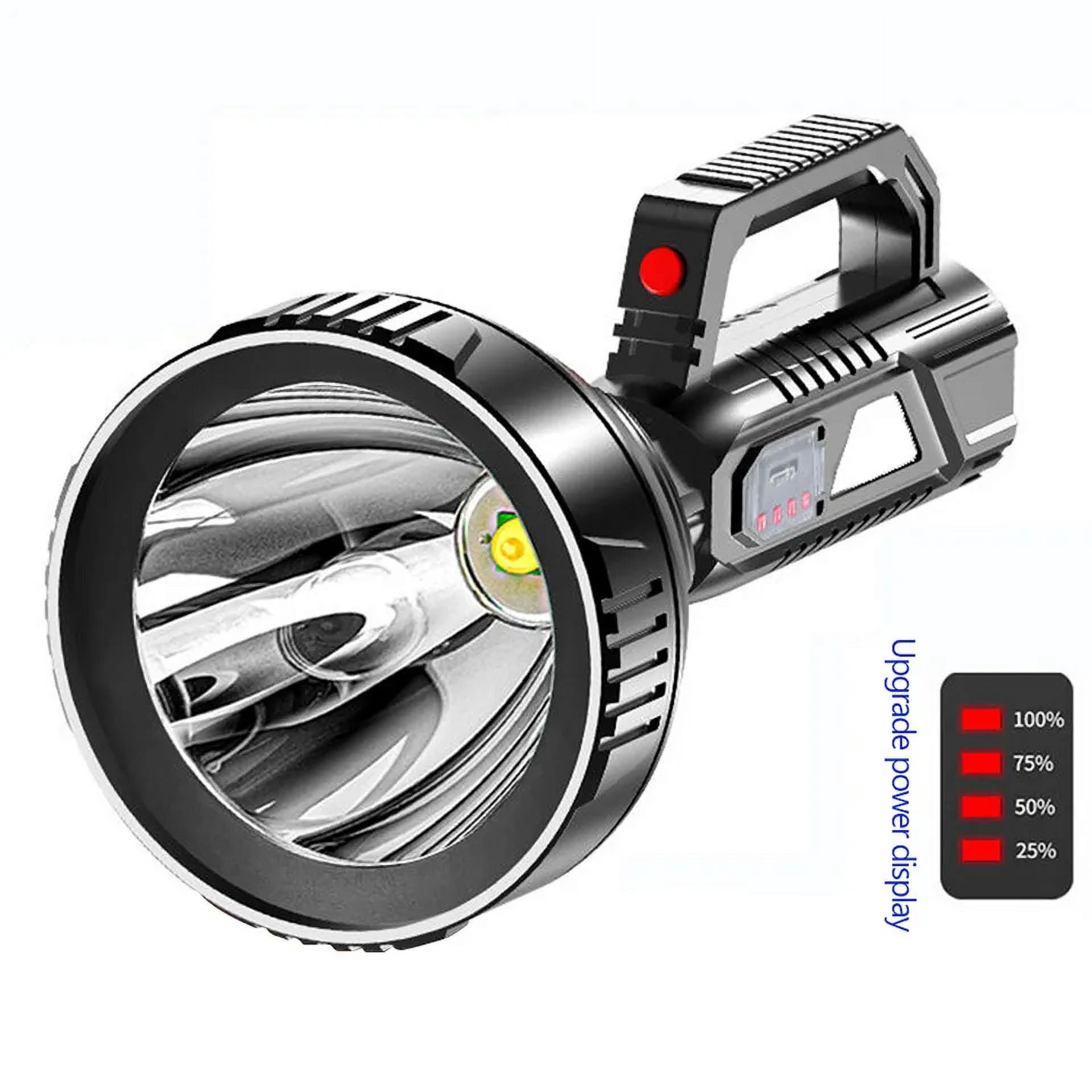 100000LM LED Searchlight USB Rechargeable Flashlight Torch Portable Work Light