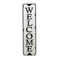thumbnail image 1 of Parisloft Welcome Carved Metal Wall Sign for Home Decor.|Rustic Iron Welcome Decor for Entryway 5.5x21.6 Inches, 1 of 4