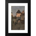 thumbnail image 2 of Frederik Collett 15x24 Black Modern Framed Museum Art Print Titled - From Moret-Sur-Loing, 2 of 5