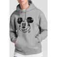 thumbnail image 4 of Disney Chandail à Capuchon Homme Mickey Mouse Face Distress, 4 of 4