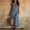 *Blue, variant on ClodeEU Women's Linen Spaghetti Strap Backless Maxi Dress with Pockets,Bohemian Summer Beach Vacation Dress Army Green,Women's Plus L