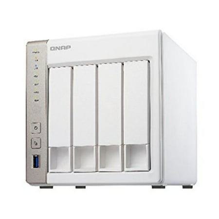 Qnap TS-451-US 4-Bay Personal Cloud NAS Intel 2.41GHz Dual Core CPU w/ Media (Best Nas For 4k Transcoding)