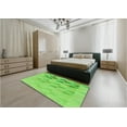 thumbnail image 4 of Ahgly Company Indoor Square Patterned Emerald Green Area Rugs, 6' Square, 4 of 6