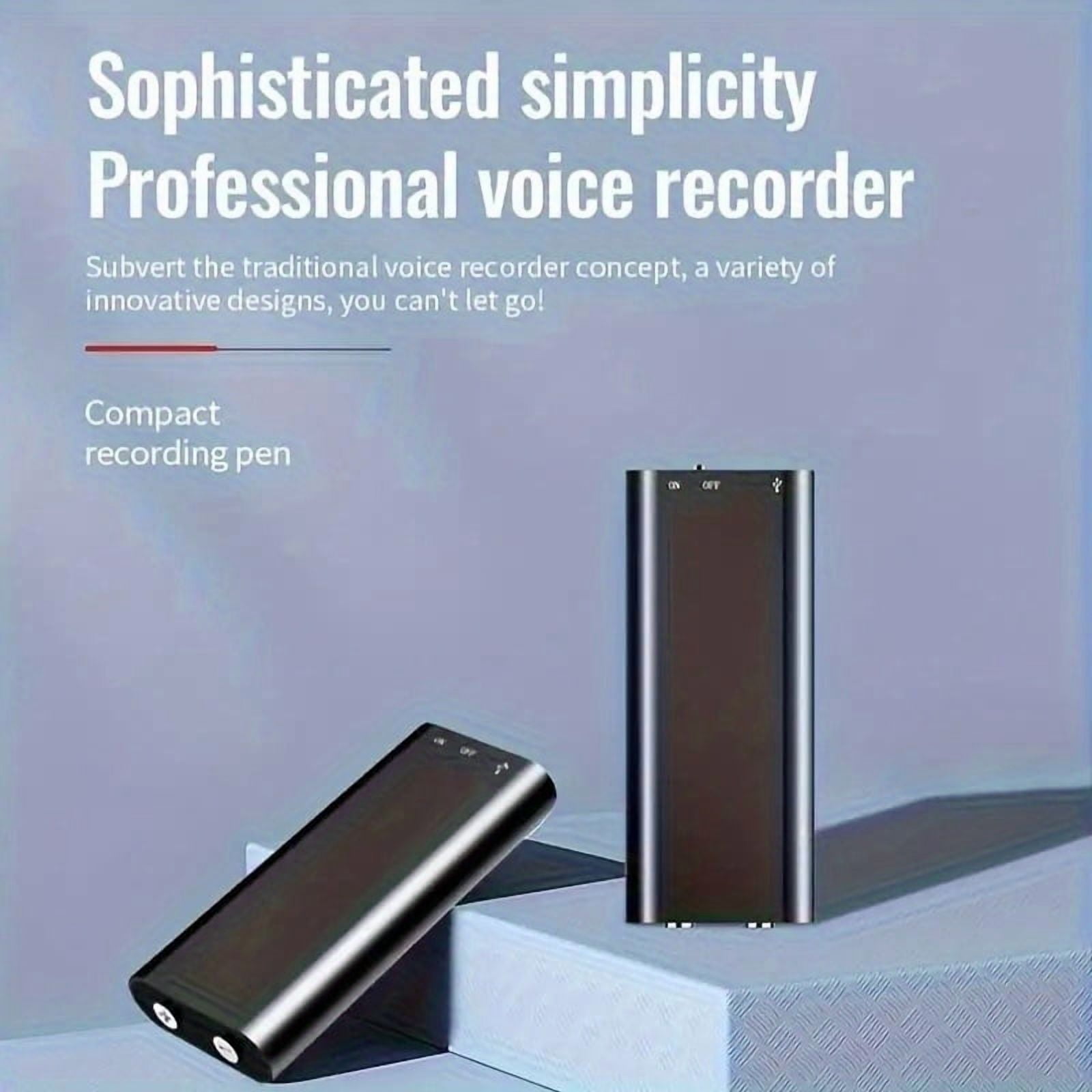 32GB/ 16GB Tape recorder 3-in-1 Mp3 Player Professional Voice Digital Audio Mini Voice Recorder 192Kbps Recording WAV Audio Recorder