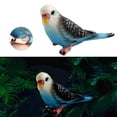 thumbnail image 1 of Cute Parrot Mini Animal Model Plastic Ornament for Garden Home Decor with Realistic Detail, 1 of 9