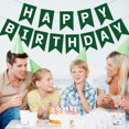 thumbnail image 3 of Suministros para fiestas de cumpleaños GLASNES Green Happy Birthday, 3 of 6