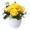 Yellow, variant on ZTTD Artificial Flowers with Vase, 1Pcs Yellow Silk Roses in Pot, Fake Flowers Artificial Plants Indoor for Home Kitchen Office Dining Centerpiece Table Decorations
