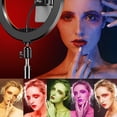 thumbnail image 1 of RGB LED Selfie Luz redonda USB RingLight con clip de teléfono Iluminación fotográfica Fotografía MABOTO Lámpara de relleno, 1 of 6