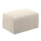 thumbnail image 3 of Funda de puf otomana Macarena Beige L, 3 of 8