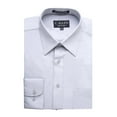 thumbnail image 2 of Men's Convertible Cuff/French Cuff Regular Fit Long Sleeve Dress Shirt - Colors, 2 of 13