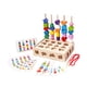 thumbnail image 5 of Juego de juguetes de secuenciación apilables de madera, cuentas de cordones apiladoras a juego y bloques apilables, apilador de formas a juego para, 5 of 9