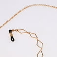thumbnail image 5 of 2x Gold Meral Beaded Eyewear Retainer Strap - Sunglass Holder Beads Necklace, Retro Eyeglasses String - 70cm Long, 5 of 8