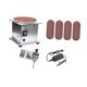 thumbnail image 2 of Mini molinillo de banca Mesa eléctrica Sander 6000r/min Máquina de disco de lijado de acero inoxidable de acero inoxidable para el trabajo de metal, 2 of 8