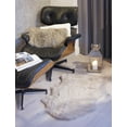 thumbnail image 2 of Tapis Gordon En Fausse Fourrure De Mouton H-Luxe, 2 of 3