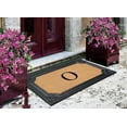 thumbnail image 3 of A1HC Natural Rubber & Coir 24x39 Monogrammed Doormat For Front Door, Anti-Shed Treated Durable Doormat for Outdoor Entrance, Heavy Duty, Low Profile, Easy to Clean, Long Lasting Front Porch Entry Rug, 3 of 5