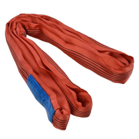 

Endless Web Slings Rigging Accessories PES Round Lifting Sling Wide 75mm Large Tension For Port Transportation For Mechanical Hoisting 5 Meters