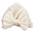 thumbnail image 4 of 0-6 Month Baby Cute Unisex Hat Solid Elastic Big Bow Design Hat, 4 of 9