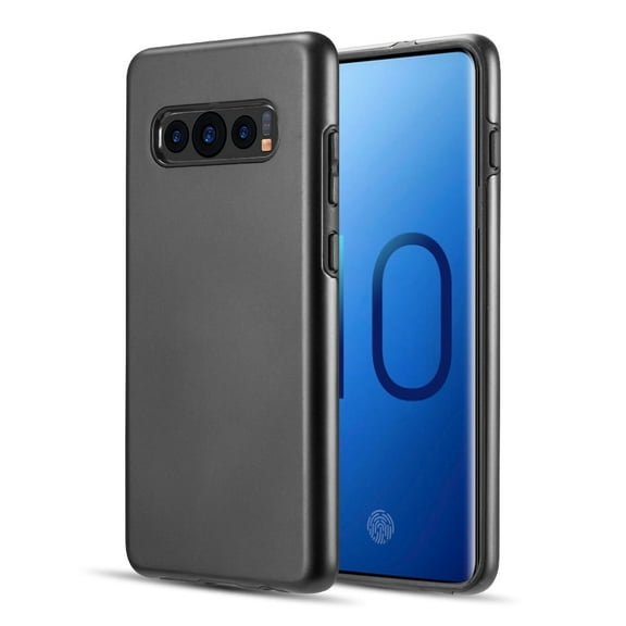 GSA Sleek Matte Hybrid Case for Samsung S10 Plus (6.4") - Black